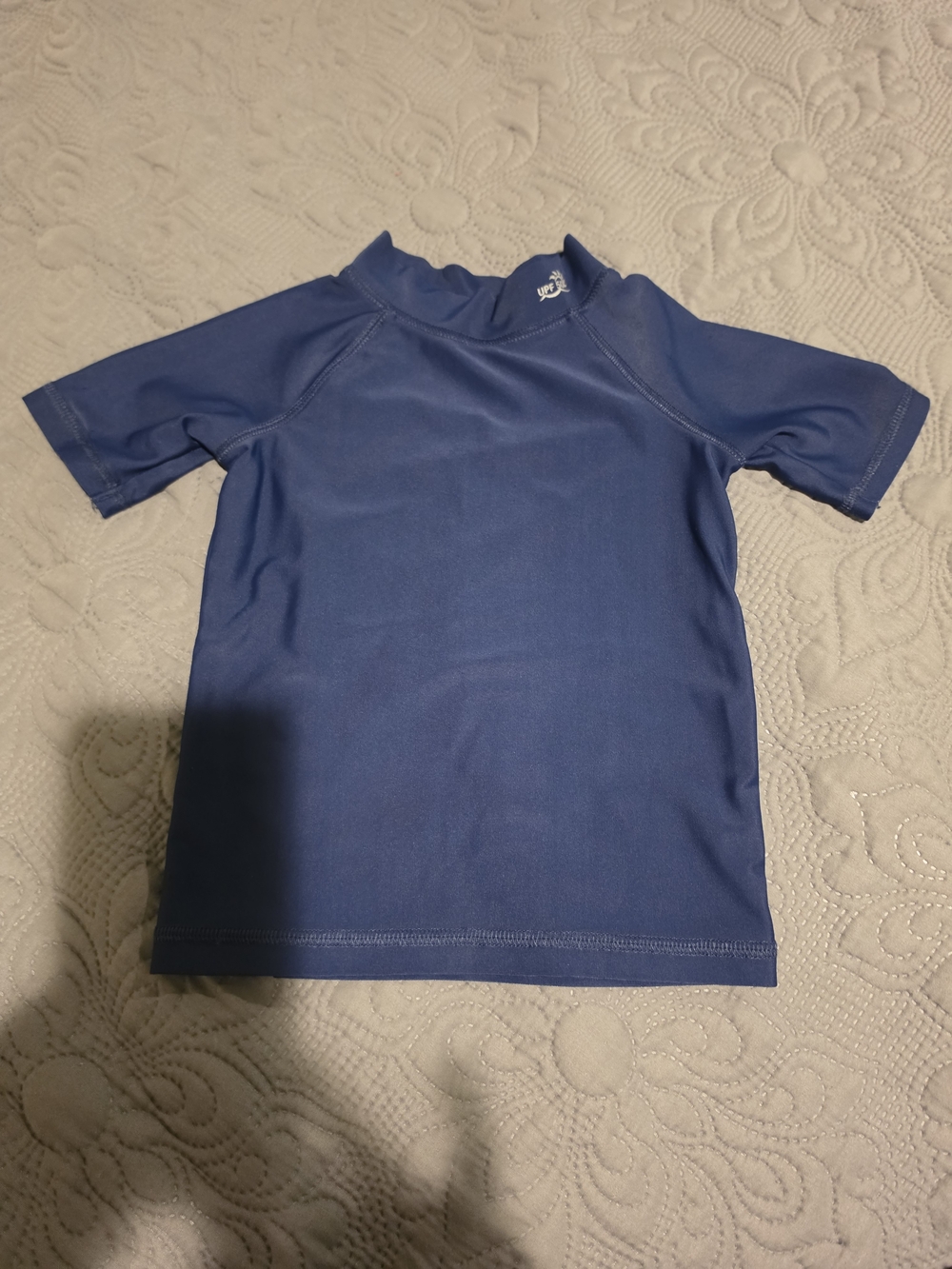 Circo Navy Blue Kids Short-Sleeve Rash Guard